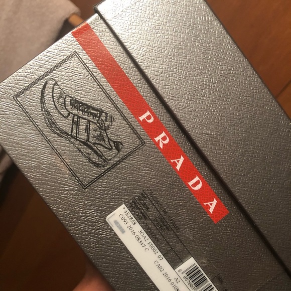 MENS PRADA SNEAKER LEATHER/MESH - Picture 2 of 7